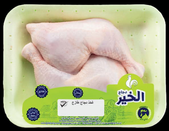 فخذ دجاج طازج
